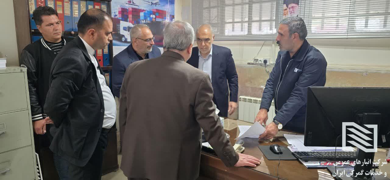 بازدید میدانی مشاور عالی مدیرعامل و معاون توسعه مدیریت و سرمایه های انسانی ستاد مرکزی از شرکت بازرگان 5