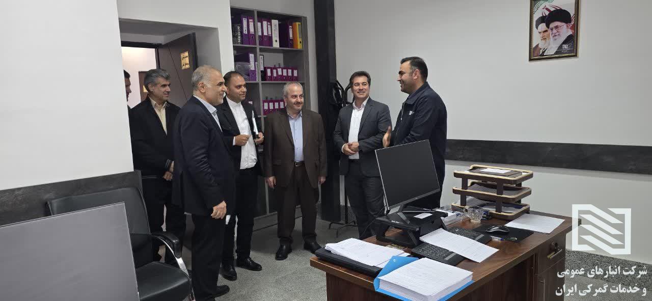 بازدید میدانی مشاور عالی مدیرعامل و معاون توسعه مدیریت و سرمایه های انسانی ستاد مرکزی از شرکت بازرگان 2
