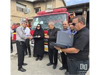 برگزاری مانور آتش‌نشانی و آیین گرامیداشت روز آتش‌نشانی و ایمنی در شرکت انبارهای عمومی بازرگان 3