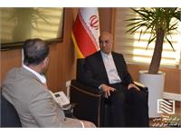 گام مشترک برای تقویت زیرساخت های تجاری در غرب کشور؛ نشست راهبردی دکتر سلیمی با استاندار کرمانشاه 1