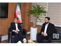 نشست مشترک مدیرعامل شرکت انبارهای عمومی و خدمات گمرکی ایران با نماینده مردم شریف شهرستان تبریز، آذرشهر و اسکو با محوریت توسعه