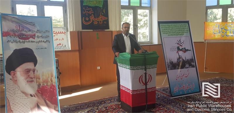 مدیرعامل شرکت انبارهای عمومی و خدمات گمرکی بازرگان: هفته دفاع مقدس فرصت نشر و تقویت اهداف و ارزش‌های انقلاب اسلامی است