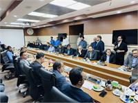 بازدید مدیرعامل شرکت انبارهای عمومی و خدمات گمرکی ایران و هیات همراه از شرکت انبارهای عمومی بندر لنگه 5