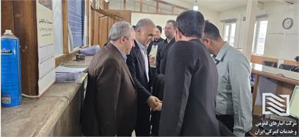بازدید میدانی مشاور عالی مدیرعامل و معاون توسعه مدیریت و سرمایه های انسانی ستاد مرکزی از شرکت بازرگان 6