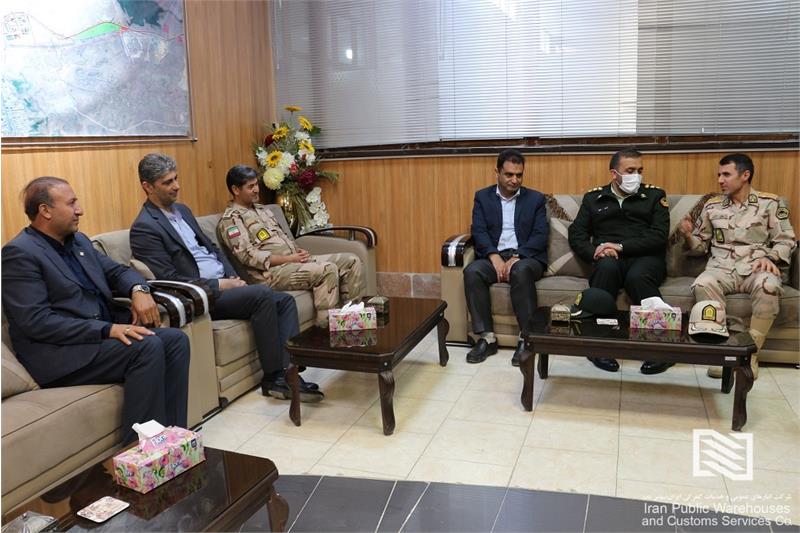 نشست مشترک سرپرست شرکت انبارهای عمومی و خدمات گمرکی بازرگان با برخی مسئولان ارشد شهرستان ماکو