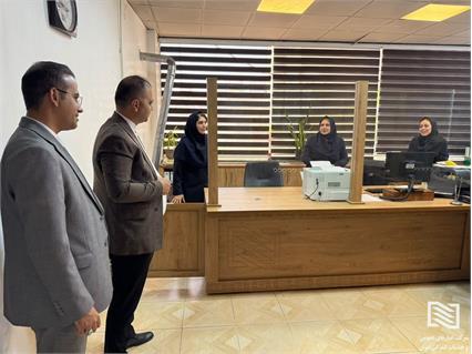 بازدید روح اله حسن‌پور، سرپرست شرکت انبارهای عمومی و خدمات گمرکی استان آذربایجان غربی، از شعبه ارومیه  4