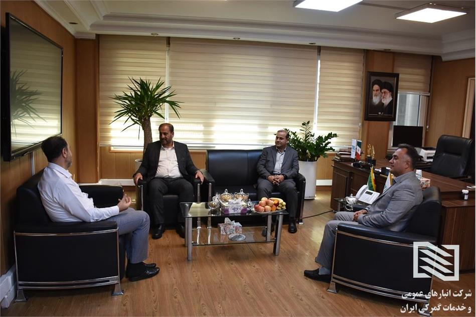 دیدار مدیرعامل شرکت انبارهای عمومی و خدمات گمرکی ایران با نماینده مردم علی‌آباد کتول در مجلس شورای اسلامی