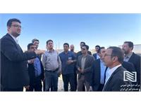 بازدید معاونان و مدیران ارشد شرکت انبارهای عمومی و خدمات گمرکی ایران از پروژه‌های توسعه‌ای شعبه مرزی لطف‌آباد مجتمع خراسان 3