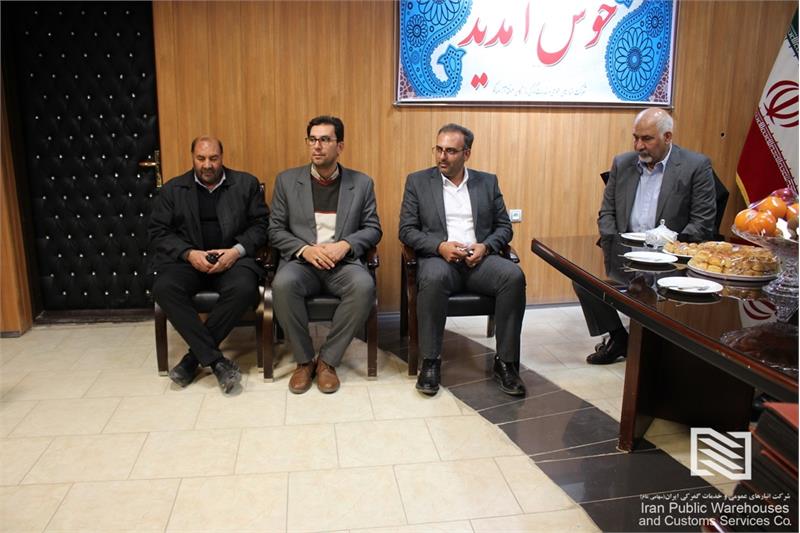 بازدید قائم‌مقام مدیرعامل و عضو هیئت مدیره شرکت انبارهای عمومی و خدمات گمرکی ایران از شرکت بازرگان