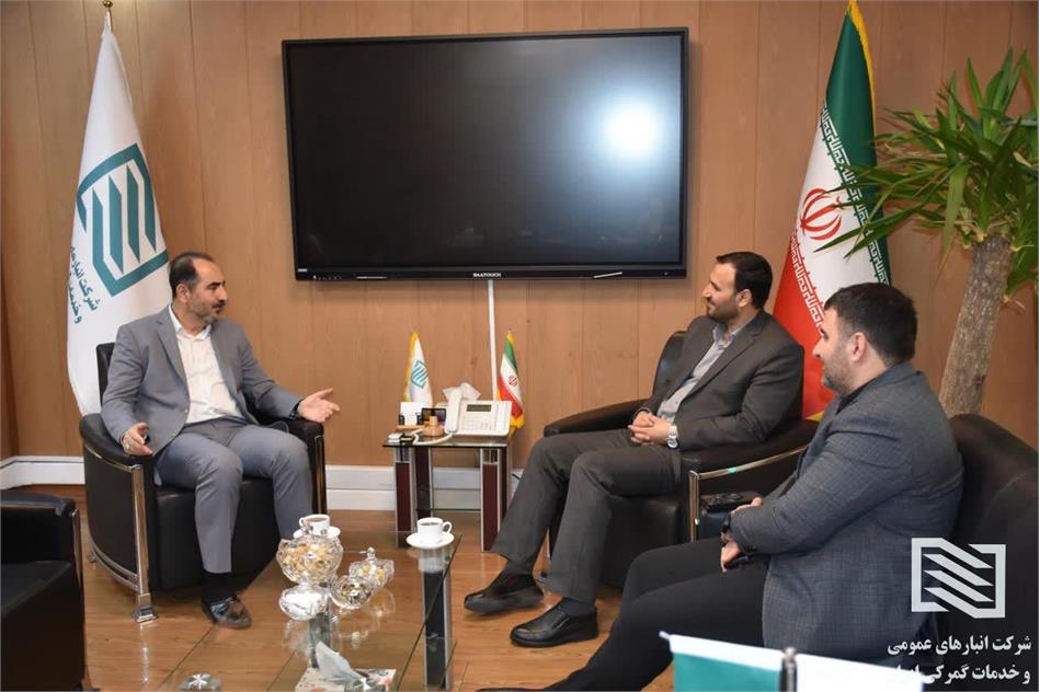 دیدار مدیرعامل شرکت انبارهای عمومی و خدمات گمرکی ایران با نماینده مردم گرمی و انگوت در مجلس شورای اسلامی